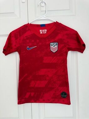 Nike USMNT “One Nation One Team” Dri-Fit Stadium Jersey - Size XS, Red